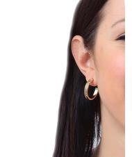 CALVIN KLEIN TIMELESS Cercei cerc cu zirconi - Cercei