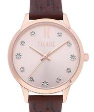 ALVIERO MARTINI PRIMA CLASSE FORMENTERA Vezi doar timpul trandafir-brun - Ceasuri - 4