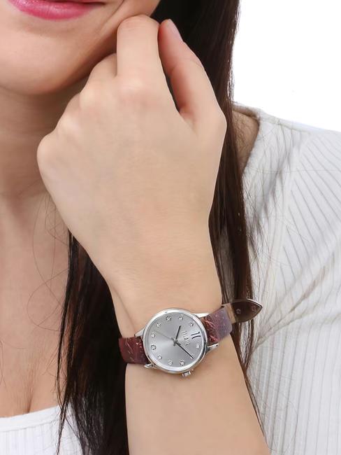 FORMENTERA Vezi doar timpul roșu-oțel - Ceasuri