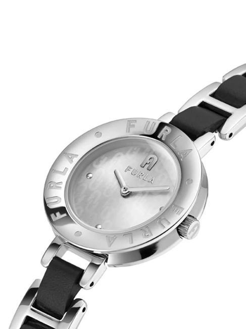 ESSENTIAL Vezi doar timpul oțel-negru - Ceasuri