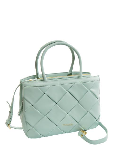 ICONS Geanta de mana cu curea de umar ceresc - Genți femei