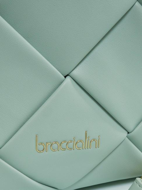 ICONS Geanta de mana cu curea de umar ceresc - Genți femei