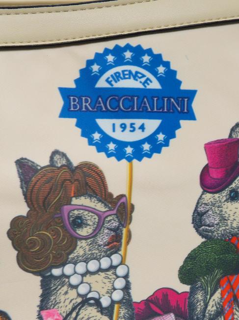 JENNIFER Geanta de cumparaturi cu imprimeu bej - Genți femei