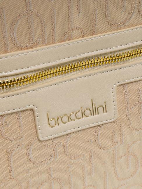 FONT Rucsac jacquard bej - Genți femei