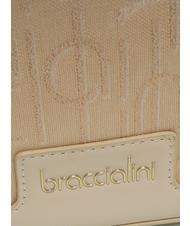 BRACCIALINI FONT Geantă de cameră jacquard bej - Genți femei - 3