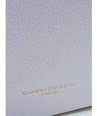 GIANNI CHIARINI HELENA ROUND Geanta de umar, din piele liliac - Genți femei - 4