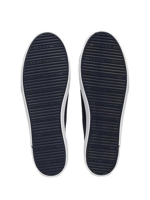 VULCANIZED CANVAS Adidași din pânză albastru spațial - Pantofi femei