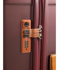 BRIC’S CAPRI Cărucior mediu cu port USB bordeaux - Trolere rigide - 4