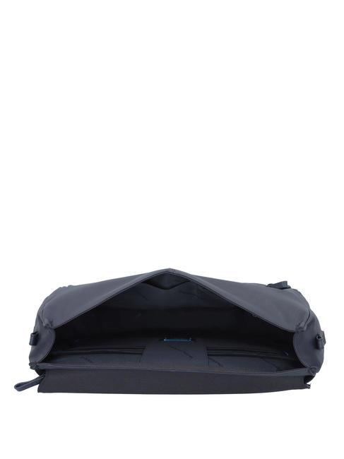 PAN  Servietă PC de 15 inchi, din piele albastru - Serviete birou