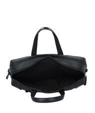 PIQUADRO PAN  Servietă din piele pentru laptop de 15,6 inchi negru - Serviete birou - 4