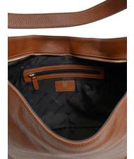 BRACCIALINI NORA Geanta de piele maro - Genți femei - 5