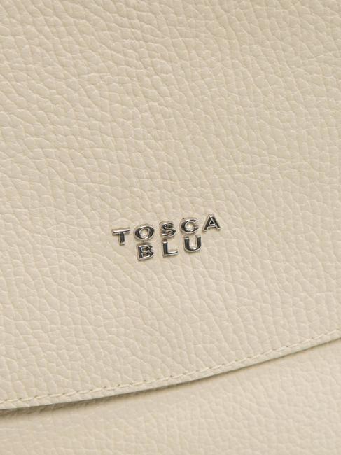 CICLAMINO Geanta servieta din piele ciocanita NATURAL - Genți femei