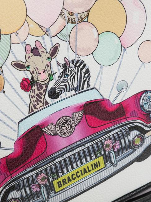 BRITNEY Geanta de umar pentru camera alb - Genți femei