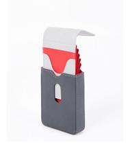 PIQUADRO URBAN Suport card din piele Gri - Portofele bărbați - 3