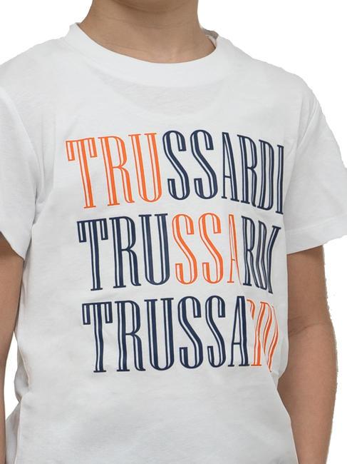 ROJI Set tricou și bermude din bumbac alb/ind. - Treninguri pentru copii