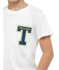 TRUSSARDI POLANCO Set tricou și bermude din bumbac alb/ind. - Treninguri pentru copii - 3
