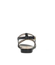 COCCINELLE CHARA SMOOTH Sandale plate din piele negru - Pantofi femei - 4