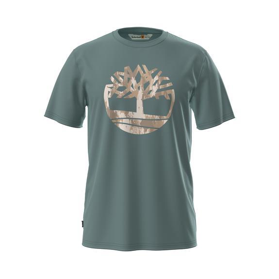 KENNEBEC RIVER TREE LOGO Tricou din bumbac pin de mare - tricou