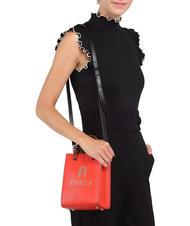 FURLA VARSITY STYLE Geanta verticala din piele cu curea de umar spritz+greige - Genți femei - 6