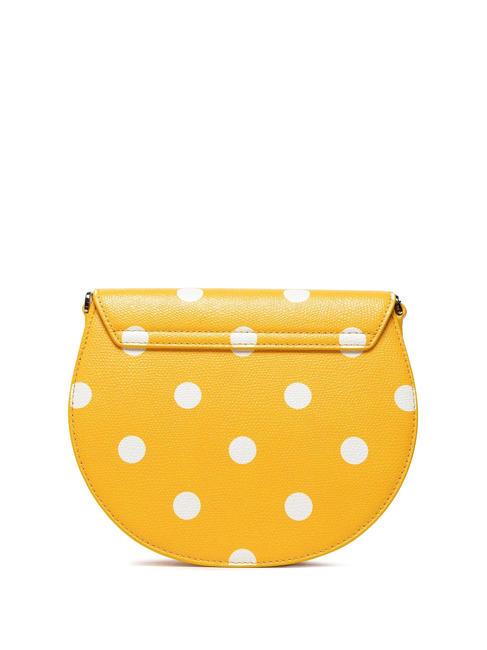 METROPOLIS Mini geanta din piele imprimata polen+tonuri de negru - Genți femei