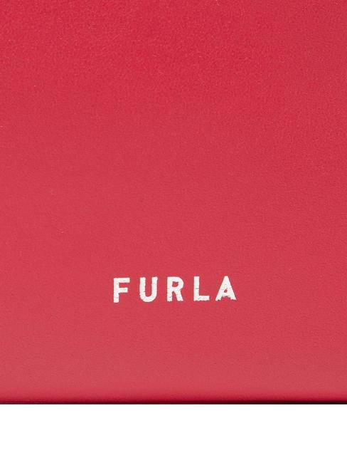 MOON S Geantă de mână cu mâner cu lanț mac - Genți femei