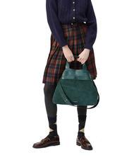 GIANNI CHIARINI DUNA Geanta de mana din piele cu bareta de umar verde intens - Genți femei - 4