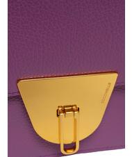 COCCINELLE NICO Geantă mică de umăr din piele dalie - Genți femei - 5