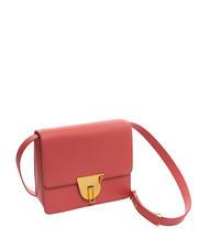 COCCINELLE NICO Geantă mică de umăr din piele merisoare - Genți femei - 2
