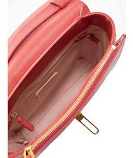 COCCINELLE NICO Geantă mică de umăr din piele merisoare - Genți femei - 6