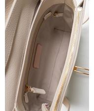 COCCINELLE NICO Geantă mică de umăr din piele lapte de nucă de cocos - Genți femei - 5