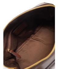 THE BRIDGE CECILIA Geanta portbagaj din piele cu curea de umar BROWN - Genți femei - 5