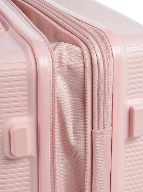 FORZA Cărucior mare extensibil roz - Trolere rigide