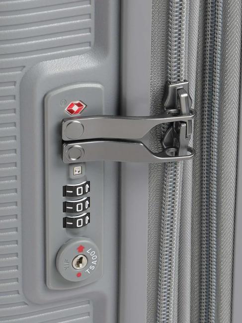 FORZA Cărucior mediu extensibil gri arctic - Trolere rigide