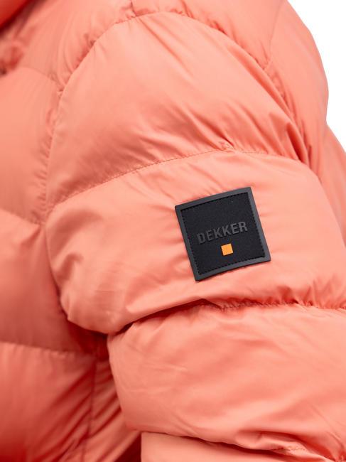 NISTON NY Jachetă scurtă de puf cu glugă siena - Jachete de puf pentru femei