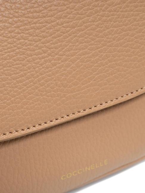 CHERRY Mini geanta de umar din piele prăjită - Genți femei