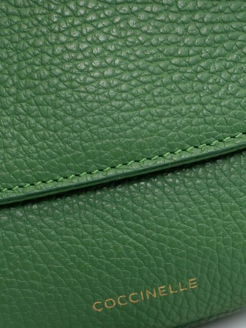 CHERRY Mini geanta de umar din piele mentă - Genți femei