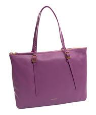 COCCINELLE CHERRY Geanta de cumparaturi din piele ciocanita dalie - Genți femei - 2