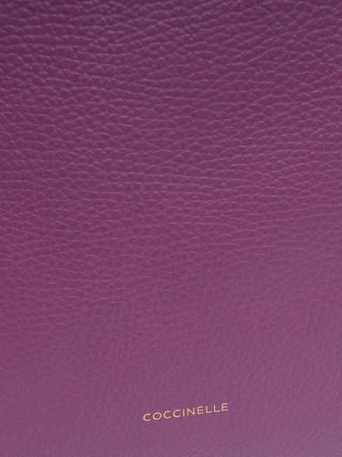 CHERRY Geanta de cumparaturi din piele ciocanita dalie - Genți femei