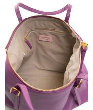 COCCINELLE CHERRY Geanta de cumparaturi din piele ciocanita dalie - Genți femei - 5