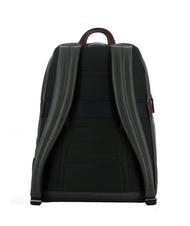 PIQUADRO X1 Rucsac pentru laptop din piele de 15,6". albastru / maron - Rucsacuri pentru laptop - 3