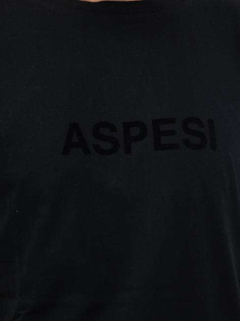 BASIC FLOCK Tricou din bumbac cu logo negru - tricou