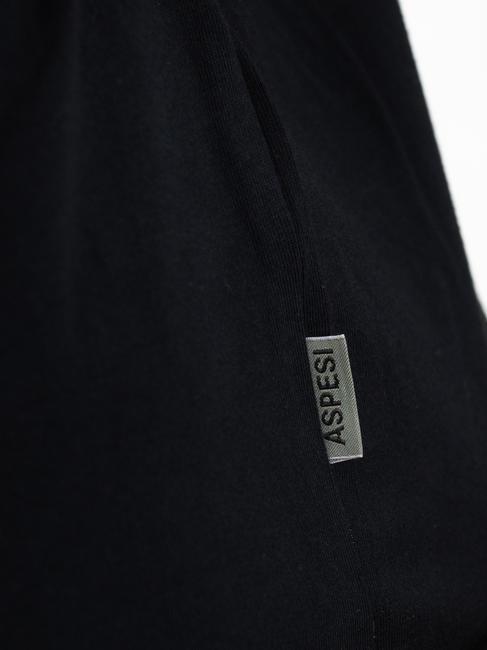 BASIC FLOCK Tricou din bumbac cu logo negru - tricou