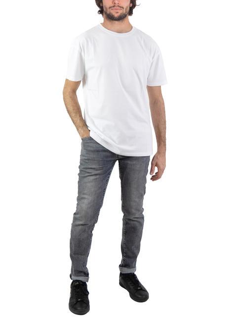 BASIC FLOCK Tricou din bumbac cu logo alb - tricou