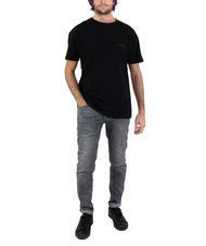 ASPESI BASIC Tricou din bumbac cu logo negru - tricou - 5