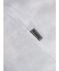 ASPESI BASIC Tricou polo stretch cu maneca scurta alb - maiou Polo - 4