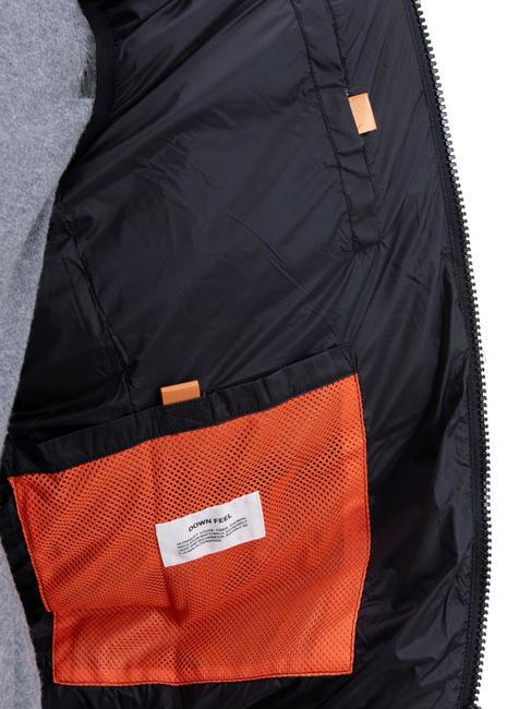 PORPOISE NY Vestă căptușită negru - Jachete fără m&acirc;neci pentru bărbați