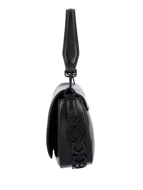 NINA  Geantă de umăr mini, cu curea de umăr negru - Genți femei