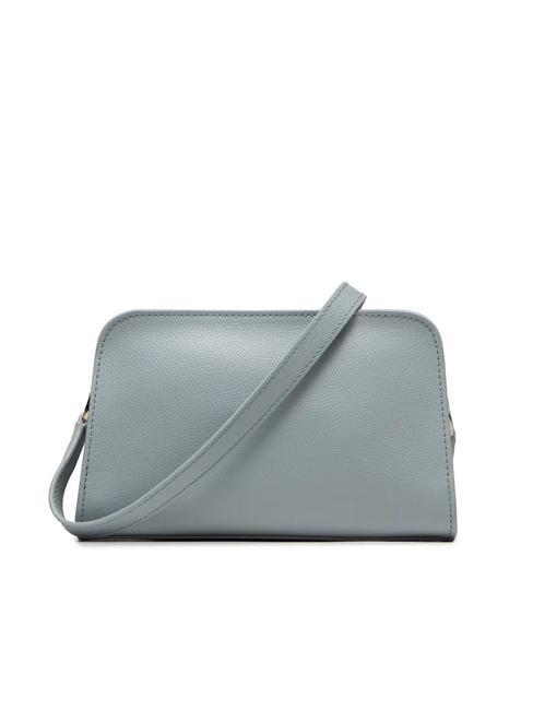 1927 Geantă mică de umăr Ares din piele mugwort - Genți femei