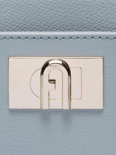 1927 Geantă mică de umăr Ares din piele mugwort - Genți femei