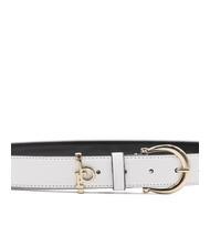 ROCCOBAROCCO RB LIZZARD Cureaua Fabricata in Italia alb - Curele - 2